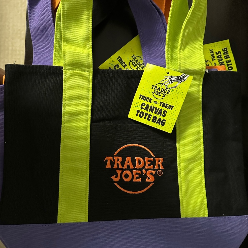 Trader Joe's Mini Canvas Tote Bag